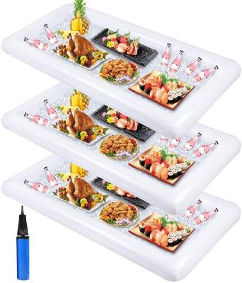 China Portable Inflatable Ice Cooler Inflatable Ice Fridge Salad Bar Stocked Buffet Serving Bar Prices Nice Price for sale