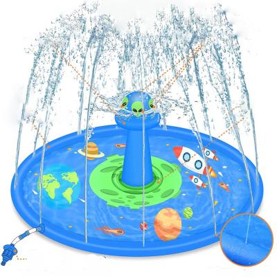 China Inflatable Play Mat Outdoor Inflatable Sprinkler Water Toy Splash Pad For Kids Water Parks Amazon Garden Play Water for sale