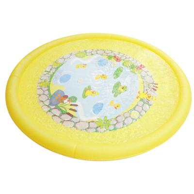 China Hot Selling PVC Summer Outdoor Inflatable Sprinkler Splash Mat Water Splash Pad For Kids for sale