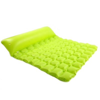 China PVC Inflatable Swimming Pool Water Mattress Float Hammock Floats Bed Water Mat For Adults for sale