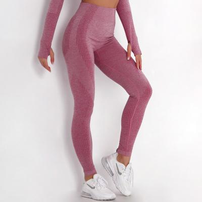 China Antibacterial Yoga Leggings Women Yoga Tights Women High Waist Leggings Sports Fitness Sports Running Pants Gym Antibacterial Pants for sale