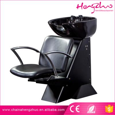 China Shampoo Chair Manual Control Wash Chair With Adjustment Bowl for sale