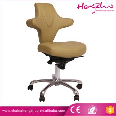 China Barber Chair Modern Design Barber Chair Modern Design Hairdresser Salon Stool Office Pedicure Seat Portable Sliding Leather Chair for sale