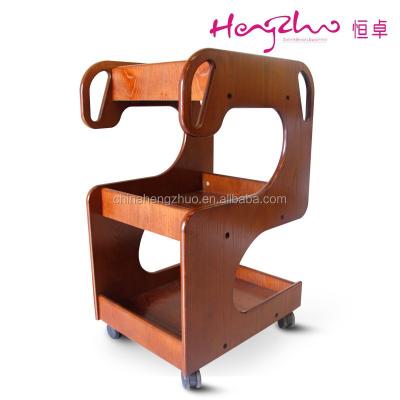 China Wood Salon Trolley Cart Beauty Salon Furniture Supplies HZ-990 for sale