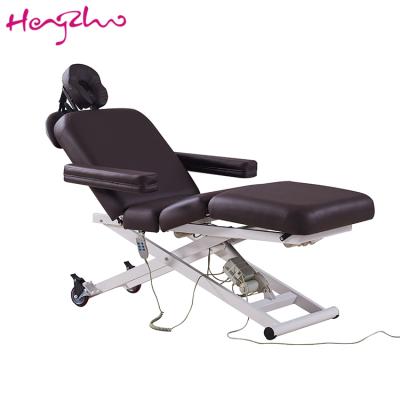 China HZ-3336B Modern Hot Selling Treatment Bed Beauty Salon Luxury Electric Facial Bed for sale