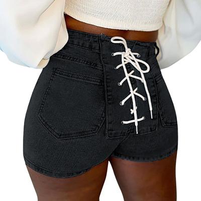 China Factory price breathable cheap customs pants women pants jeans denim shorts with best quality for sale