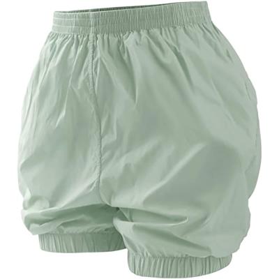 China Sustainable Women Ripstop Dance Pants Exercise Shorts Cotton Elastic Loose Ballet Shorts for sale