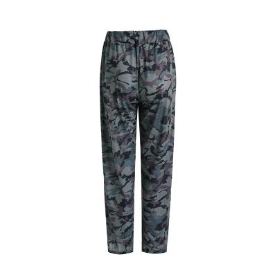 China Viable Drawstrings Jogger Sweatpants Camouflage Print Stretch Lounge Pants For Women for sale