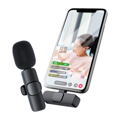 China Portable Lavalier Wireless Microphone Lavalier Microphone Clip Lavalier Microphone Lavalier Audio Video Recording MIC Lapel Lavalier Microphone for sale