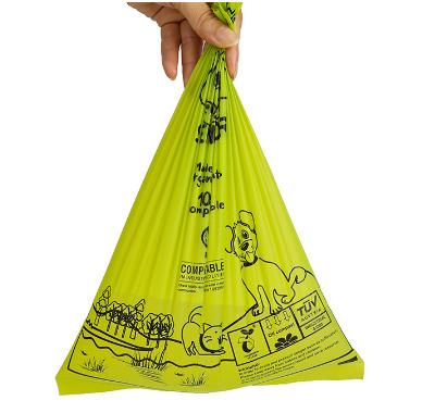 China Wholesale Custom Eco-Friendly Sustainable Shape Premium Premium Dog Poop Eco-Clean Bags Easy To Open for sale