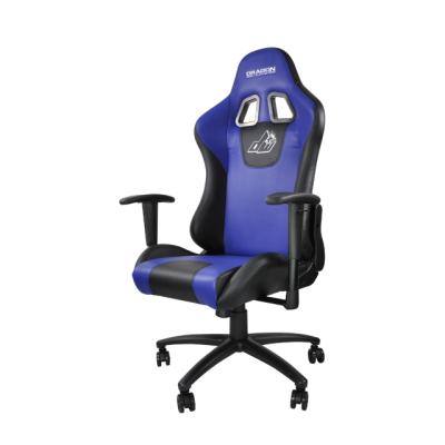 China Executive Chair Brand Logo Good Quality Swivel Armrest Adjust PU PVC Executive Office Gaming Blue Red Black Rocking Chair for sale