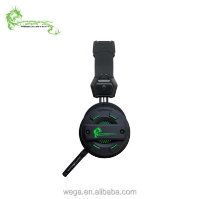 China Cheap Price Headband USB 2.0 3.5mm Jack Auto Adjustable Headband PC Gaming Headset for sale