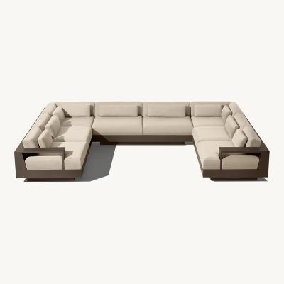 China Modern Hot Sale Aluminum Garden Sofa Outdoor Sofa Wholesale for sale