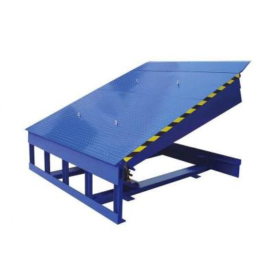 China Q345 Large Warehouse Fit Height Truck Stationary Loading Ramp for sale