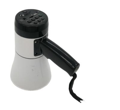 China 20w lithium battery wireless BT handheld megaphone with USB siren for sale