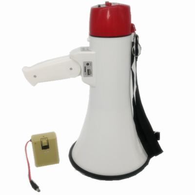 China 50W Wireless Large Power Police Recording Megaphone With Siren for sale