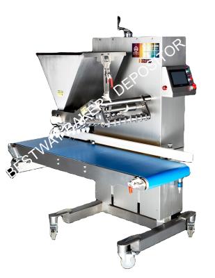 China Hotels Layer Cake Icing Machine Cake Batter Depositor Machine Cream Spreading Machine for sale