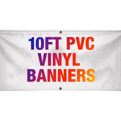 China Marriage favors & Large Size Bridal High Quality Banner Party Favors Vinyl Banner Floor Prompt PVC Mesh Banner for sale