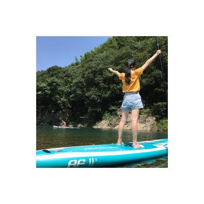 China Unisex Foldable Rack Kayak Conversion Paddle Board Inflatable Surfboard for sale