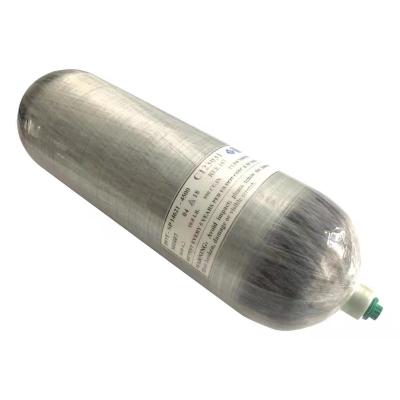 China PCP JINGCHUN 9L Air Gun Carbon Fiber Compound Gas Cylinder with DOT Certification for sale