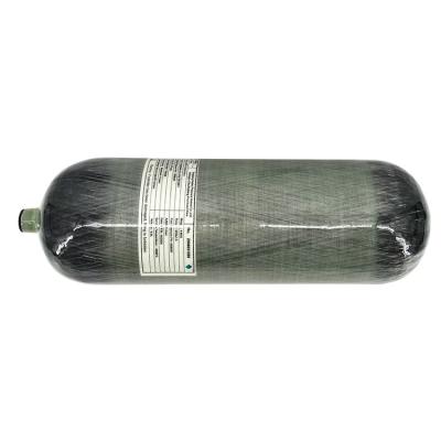 China Compound PCP Air Gun 9L 30Mpa 4500psi Carbon Fiber Gas Cylinder SCUBA Tank for sale