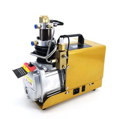 China JINGCHUN air compressor 4500psi 300bar lubricated high pressure electric pcp compressor high pressure gun for sale