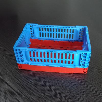 China Mesh Wholesale Stackable Foldable Cavity Quick-drying Storage Basket Customizable Kitchen For Vegetable And Fruit for sale