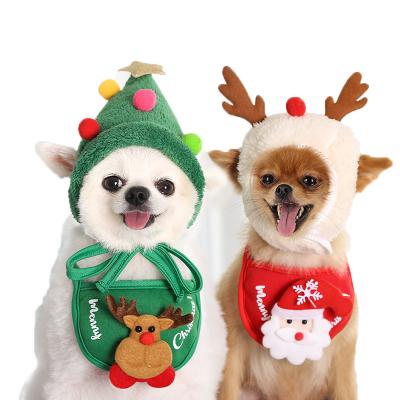 China Wholesale Cheap Stocked Lindo Gorros Navidad Perro Dog Bandana Christmas for sale