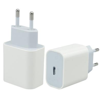 China PD 3.0 18W PD Fast Type C USB-C PD Adapter USB Wall Charger 18W Charger+Cable Charging Max Pro Fast Charger For iPhone 12 for sale