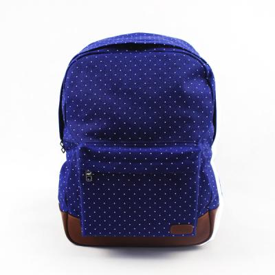 China Starry Sky Style Soft Custom Canvas Backpacks Waterproof Lightweight For Teenagers for sale