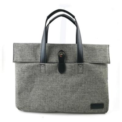 China Waterproof Canvas Nylon Tablet Sleeve Bag / Business Laptop Bag for sale