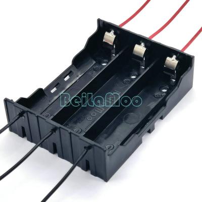 China ABS BeiLaMoo Three DIY 18650 Cell Box With Wire Leads BLM Battery Holder 1865 Battery Case for sale