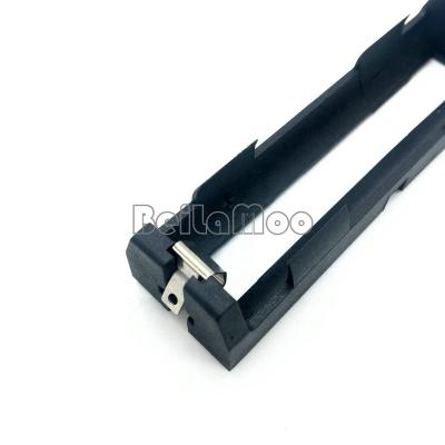 China Nylon+30%GF Single Cell 18650*1 Case Box With Welding Supports Battery Holder for sale