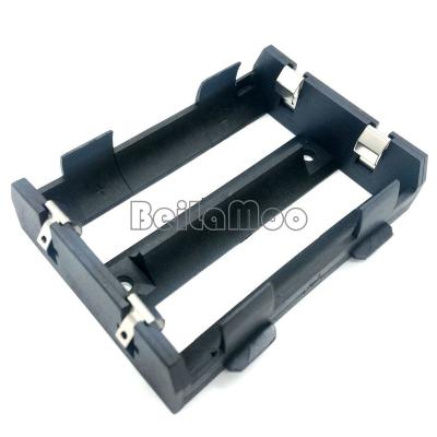 China Nylon+30%GF Dual 26650 Battery Box With Weld Hook Two 26650*2 Battery Holder for sale