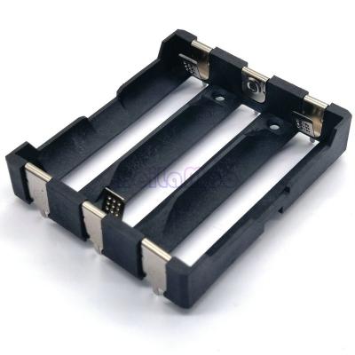 China Nylon+30% GF Resin Three 21700 Battery Holder With PC Terminals 20700 Cell Box Battery Case for sale