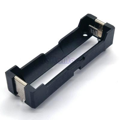 China Nylon+30% GF Resin Single 21700 Cell Battery Holder With PC Terminals 20700 Li-ion Battery Case for sale