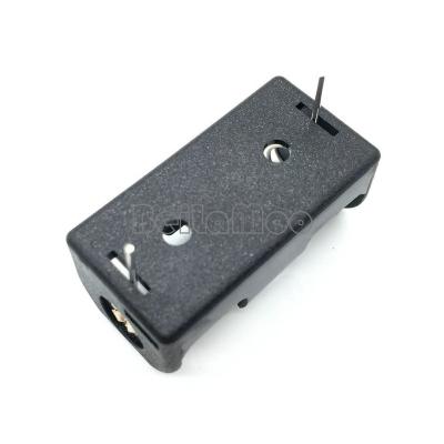 China PP Single 1/2AA Battery Backup With PC Pins 14250 Battery Case for sale