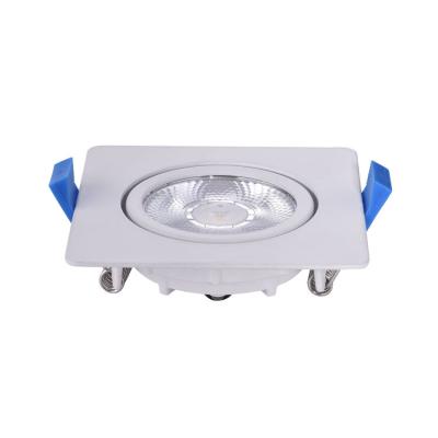 China Modern Led Commercial Down Light 4 Inch Mini Square Downlight COB Downlight Recess for sale