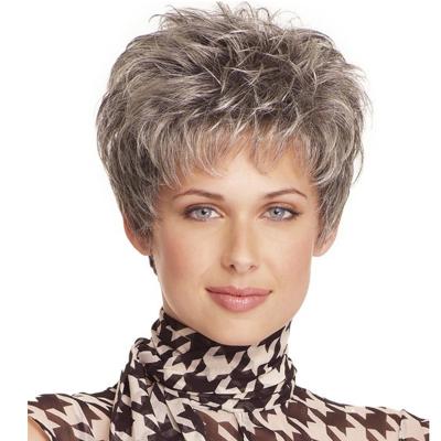 China New Fashionable Synthetic Wigs For Women Short Curly Fiber Heat Resistant Wig for sale