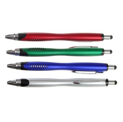 China Promotional Pen 2021 Hot Sales Plastic Ballpoint Stylus Pen With Custom Logo for sale