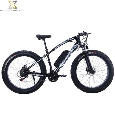 China High carbon steel frame with lithium battery waterproof and anti-theft mountain bike electric E-bike for sale