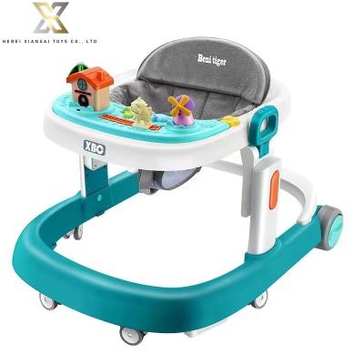 China Fashionable Babies Learn To Walk Prevents Rollover Safe Walker Wholesale Price Big Push Handle for sale