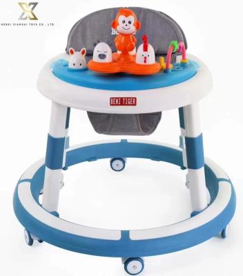 China Novelty Riding On The Small Animals Car Cute Baby Walker Safe Multifunctional Folding Easy To Store for sale