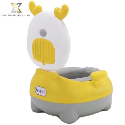 China Eco - Friendly Kids Forming Baby Bedpan Kids Seat Outdoor Urinal Kids Toilet for sale