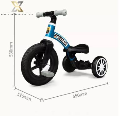 China Ride On Toy Kids PP Balance Bike Kids Tricycle Ride On Bike Folding Baby Balancing Tricycle for sale