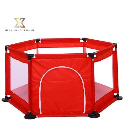 China Indoor and Outdoor Plastic Comfortable Safty Foldable Convenient Baby Kids Outdoor Playpen for sale