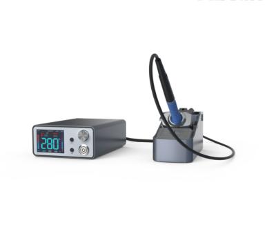 China Machinery Repair Shops Factory Delivery T3B 100W Micro Controlled Automatic Preheating Soldering Station with T210, T115 Handle for DIY Hobbyists for sale