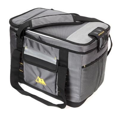 China Waterproof Insulated Compartment Food Delivery Cooler Bag , Cooler Bag Custom for sale