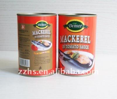 China 155g-425g Canned Canned Mackerel Price Selling / Canned Fish / Canned Mackerel for sale