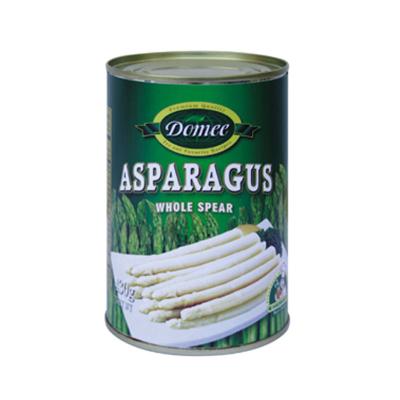 China Asparagus spear canned canned white vegetable in cans for sale